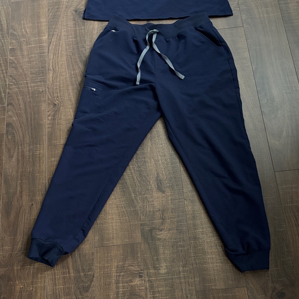 FIGS Zamora High Waisted Jogger Scrub Pants for Women, XL Tall
